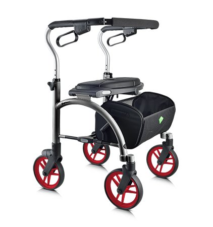 Evolution Xpresso Tacoma Folding Rollator with a Elegant Innovative Design - Senior.com Rollators